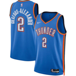 Women's Shai Gilgeous-Alexander Oklahoma City Thunder #2 Swingman Jersey - Icon Edition - Blue