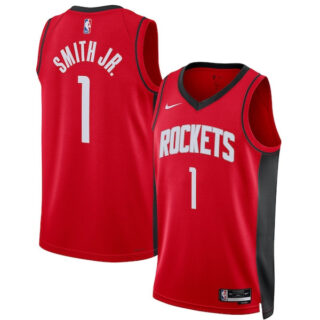 Women's Jabari Smith Jr. Houston Rockets #10 2022 NBA Draft First Round Pick Swingman Jersey - Icon Edition - Red