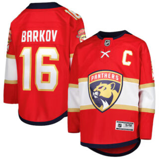 Youth Aleksander Barkov Florida Panthers #16 Home Premier Player Jersey - Red