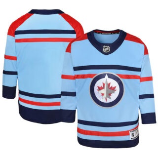 Youth Winnipeg Jets Anniversary Premier Jersey - Light Blue