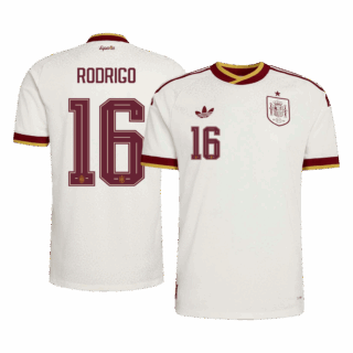 Spain RODRIGO #16 Away Soccer Jersey Authentic 2026