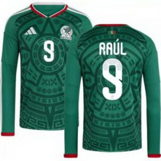 Men 9 Mexico Raul Jimenez 2026 Replica White Jersey
