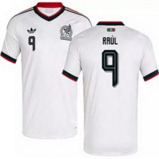 Men 9 Mexico Raul Jimenez 2026 Replica White Jersey