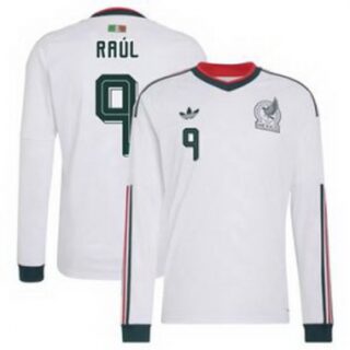 Men 9 Mexico Raul Jimenez 2026 Replica White Jersey