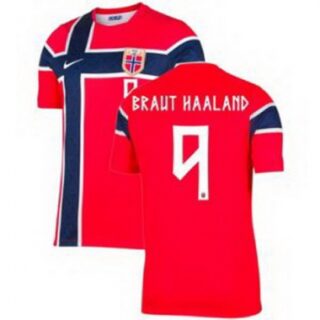 Men 9 Norway Erling Haaland 2026 Home Stadium Replica Jersey