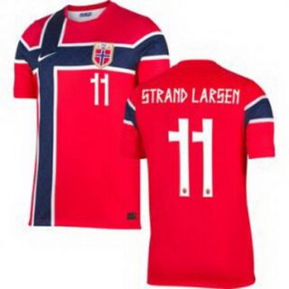 Women 11 Norway Jorgen Strand Larsen Home Stadium Replica