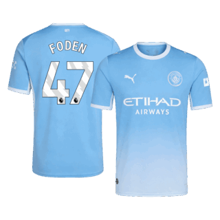 Manchester City FODEN #47 Home Soccer Jersey 2026/27